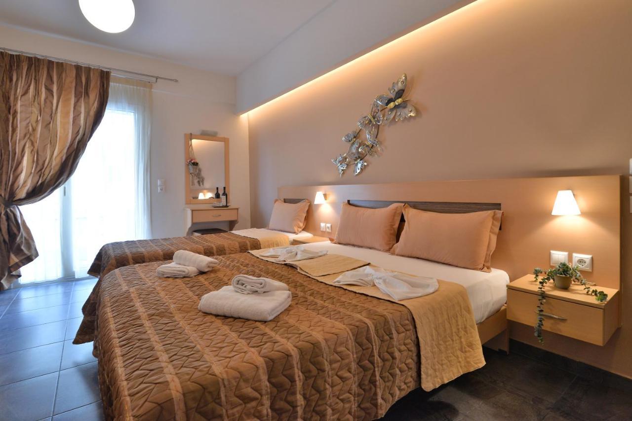 Aigli Rooms Leptokaryá Exterior foto