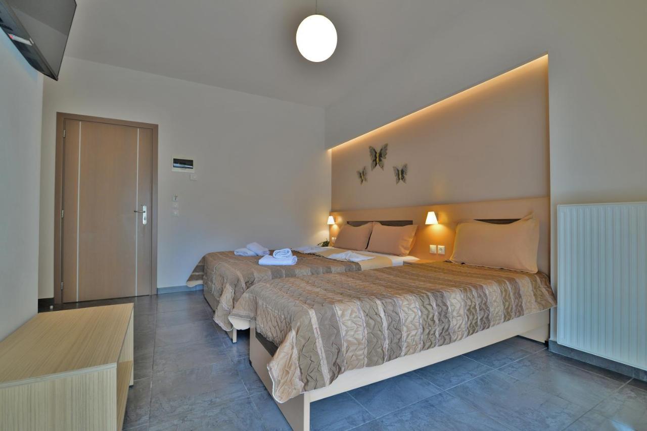Aigli Rooms Leptokaryá Exterior foto